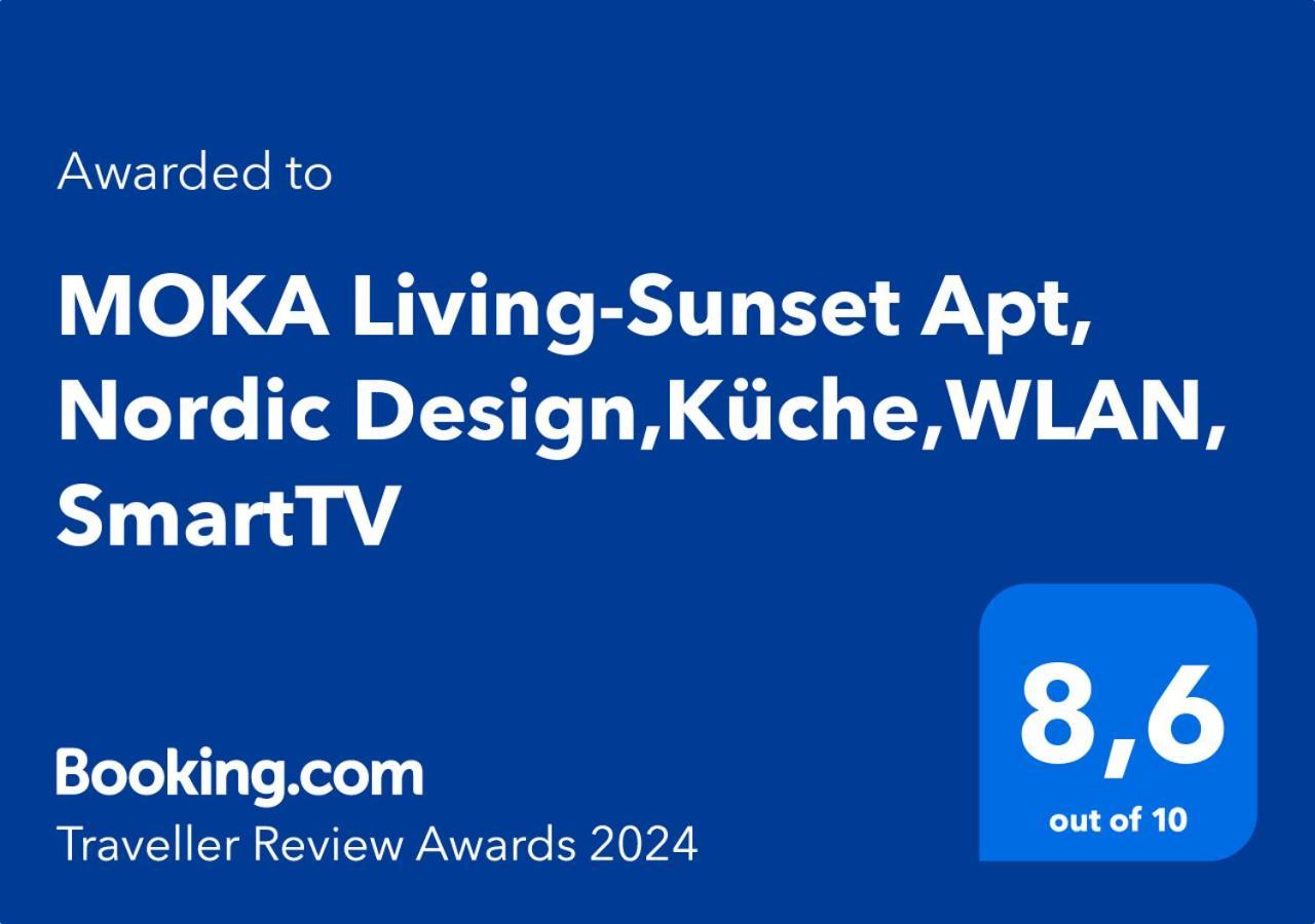 Moka Living-Sunset Apt, Nordic Design,Kueche,Wlan, Smarttv Magdeburg Exterior photo